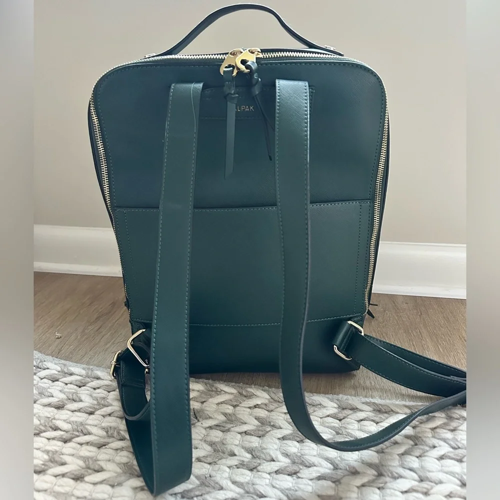 Calpak Forest Green Kaya 15 inch Laptop Backpack - Picture 2 of 8